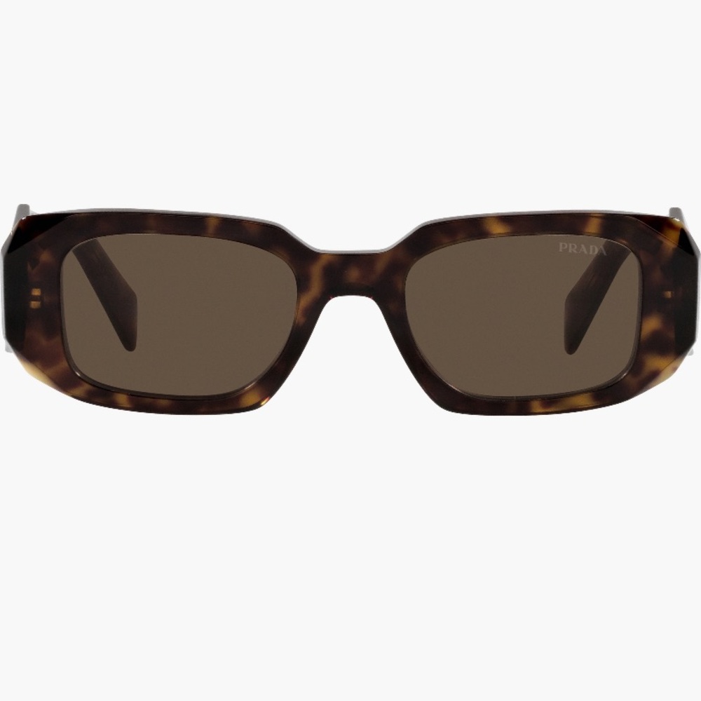 Prada Runway 49mm Rectangular Sunglasses